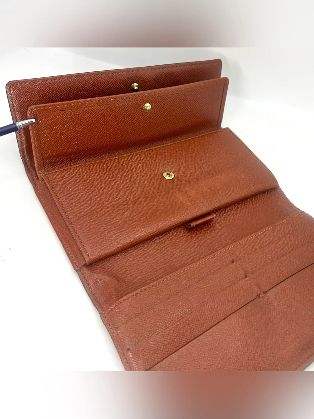 Louis Vuitton Brown Monogram Canvas Continental Wallet